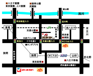 吾妻寿しマップ